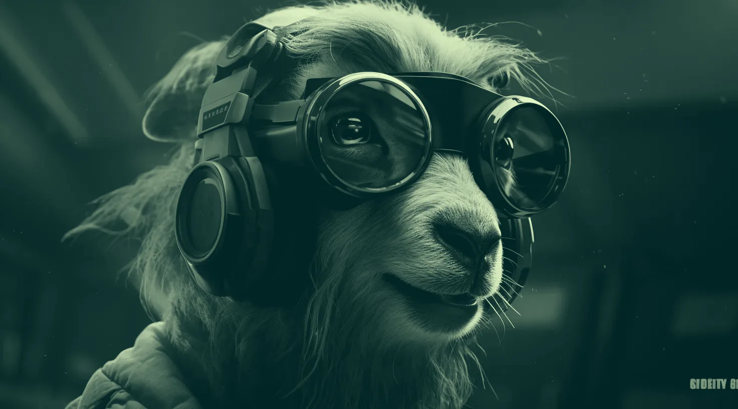 Guest portrait in round goggles